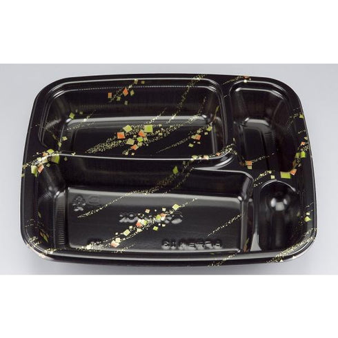 【蓋付き】BF弁当内13(金の舞) 【本体400枚・蓋400枚セット】